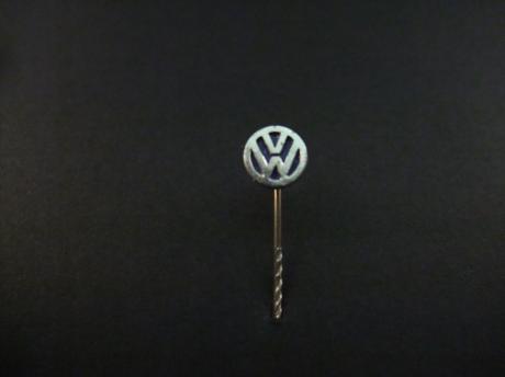 Volkswagen logo ( zilverkleurig-blauw)